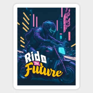 Cyberpunk ride on Sticker